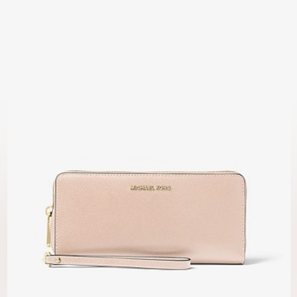Michael Kors Soft Pink Continental Wristlet